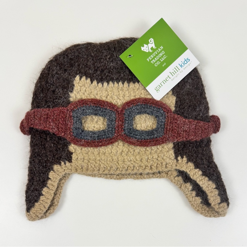 Garnet Hill Kids x The Peruvian Trading Co Acrylic Knit Hat
